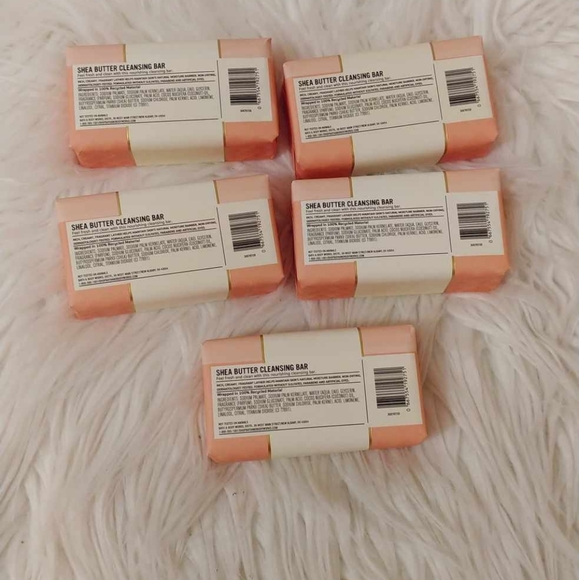 💖FIRM! NWT BATH AND BODY CHAMPAGNE TOAST SHEA BUTTER CLEANSING BAR SET - Picture 5 of 6